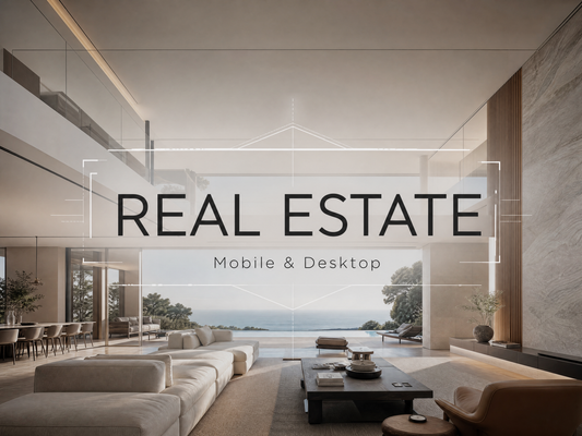 30+ REAL ESTATE Lightroom Presets (Mobile & Desktop)