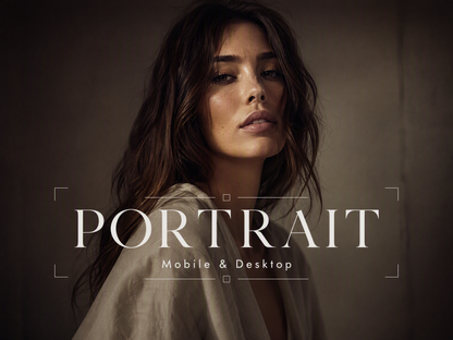 50+ PORTRAIT Lightroom Presets (Mobile & Desktop)