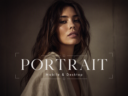 50+ PORTRAIT Lightroom Presets (Mobile & Desktop)