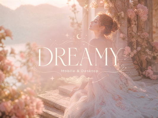 40+ DREAMY Lightroom Presets (Mobile & Desktop)