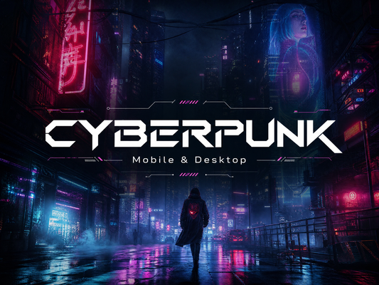 30+ CYBERPUNK Lightroom Presets (Mobile & Desktop)