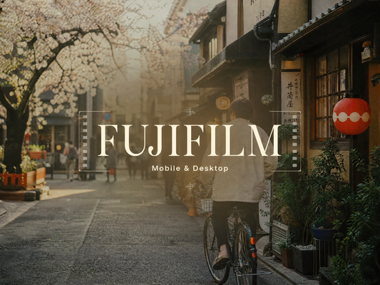 40+ FUJIFILM Lightroom Presets (Mobile & Desktop)